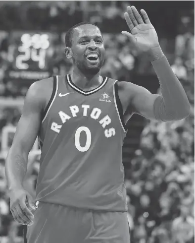  ?? DARRON CUMMINGS / THE ASSOCIATED PRESS ?? Toronto Raptors guard C.J. Miles says the intensity has been high during the team’s training camp and pre-season.