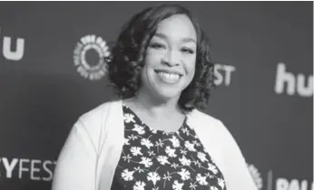  ?? RICHARD SHOTWELL/INVISION/THE ASSOCIATED PRESS ?? From Grey’s Anatomy and Scandal to How to Get Away With Murder, Shonda Rhimes has revolution­ized TV dramas.