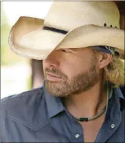  ?? NEWS SERVICE TRIBUNE ?? Toby Keith will perform at Country Concert ‘18.