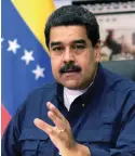  ??  ?? Maduro ... will he tighten his iron grip or usher a transition government?