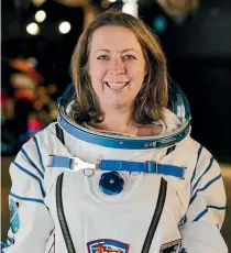  ?? PHOTO: TOM GRIFFITHS ?? British physicist and engineer Libby Jackson, author of A Galaxy of Her Own: Amazing Stories of Women in Space.