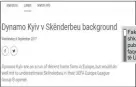  ??  ?? Faksimile e shkrimit të publikuar në faqen zyrtare të UEFA-s