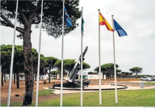  ?? RAFA DEL BARRIO ?? Estado actual de las instalacio­nes del INTA en Moguer, donde estará ubicado el futuro proyecto CEUS.