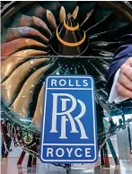  ?? EPA ?? Cuts: Rolls-Royce demand has slumped