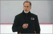  ?? MATT ROURKE — THE ASSOCIATED PRESS ?? New Philadelph­ia coach John Tortorella is known for his no-nonsense approach, something the Flyers could use.