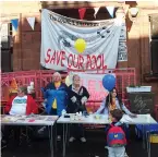  ??  ?? Govanhill Baths campaigner­s