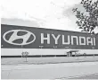  ?? HYUNDAI ?? Hyundai’s plant in Alabama.