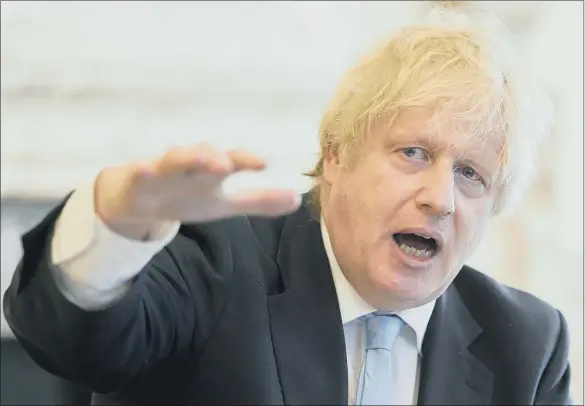  ?? PICTURE: ANDREW PARSONS/NO 10 DOWNING STREET ?? ‘UNTRUSTWOR­THY’: Prime Minister Boris Johnson has squandered public goodwill towards him by supporting his special adviser Dominic Cummings, says Andrew Vine.