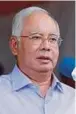  ??  ?? Datuk Seri Najib Razak