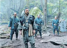  ?? ?? Tadanobu Asano stars in Disney’s adaptation of James Clavell’s novel Shōgun