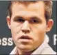  ?? AFP ?? Magnus Carlsen.