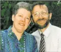  ??  ?? Former teacher Susan Rosier with her husband Brian