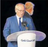  ?? AFP ?? Peter Beattie, the Gold Coast Games chief, admitted the long winding speeches was a put off for spectators.