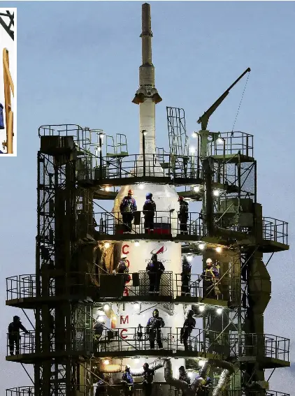 Launch halted 20 seconds from liftoff - PressReader