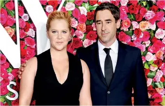  ??  ?? Actor Amy Schumer has revealed that her husband, Chris Fischer, has been diagnosed with autism spectrum disorder (ASD)