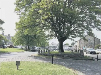  ??  ?? The village green in lovely Middleton-in-Teesdale.