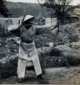  ??  ?? A Manchu archer, 1904