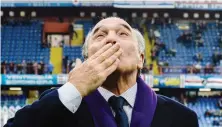  ?? ANSA ?? Rocco Commisso, 70 anni, presidente della Fiorentina