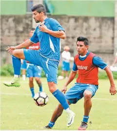  ??  ?? Nelson Bonilla viajó a Tailandia a principios de esta semana, para pasar pruebas físicas y podría jugar en primera división.