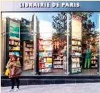  ??  ?? Evénements et rencontres à la Librairie de Paris.