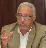  ?? FE ?? Dionisio Guzmán, presidente del Pabellón de la Fama del Deporte Dominicano.