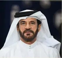  ?? ?? FIA boss Mohammed Ben Sulayem is cleared