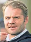  ??  ?? Robbie Neilson scouted the Pars against Celtic.
