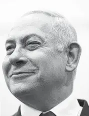  ?? ARIEL SCHALIT Getty Images ?? Prime Minister Benjamin Netanyahu, facing several criminal charges, has tried to discredit the media and the justice system in the eyes of the Israeli public.