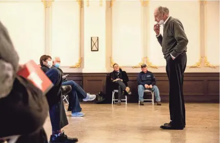  ?? KELSEY KREMER/USA TODAY NETWORK ?? Every year, Sen. Chuck Grassley, R-Iowa, sets out to visit 99 counties to meet with Iowans. He says he was shocked by the riot at the U.S. Capitol last week and kept asking himself, “How can this be happening?”