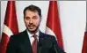  ??  ?? Finanzmini­ster Albayrak will die Inflation eindämmen. Foto: rtr