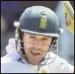  ?? GETTY ?? AB de Villiers will play Tests after a break.