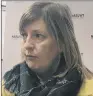  ??  ?? KELLY WATKINS: Repeatedly called into classroom to restrain and deal with violent pupils.