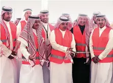  ??  ?? The air cargo facility was inaugurate­d in the presence of Abdullah Al-Zamil, chairman of Dammam Airports Company, and other senior officials.