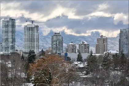  ?? Contribute­d ?? The skyline of Kelowna, which many would not recognize had they visited 20 years ago.