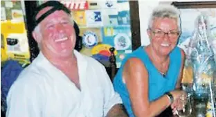  ?? Picture: SWNS ?? Friends found Peter and Jean Tarsey shot dead at their house in Spain, below left