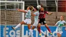  ??  ?? Turbine Potsdam fell to Bayer Leverkusen 2-0 on Matchday 3