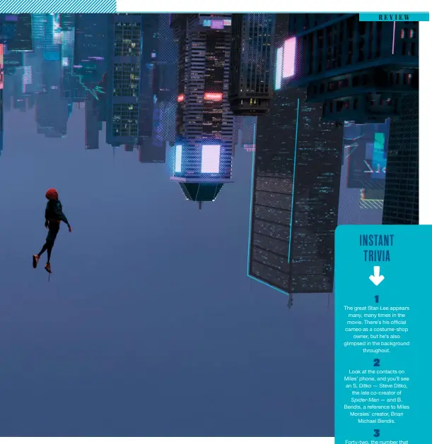  ??  ?? Miles Morales embraces his destiny.