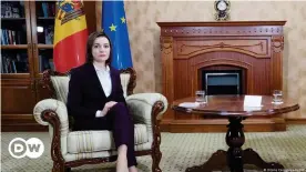  ??  ?? Moldovan President Maia Sandu is passionate about the European ideal
