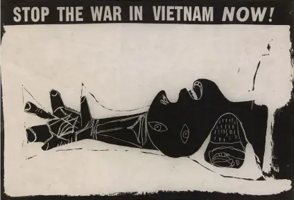  ??  ?? 3. Stop the war in Vietnam now! poster, 1967, Rudolf Baranik for the Art Workers Coalition
Guernica