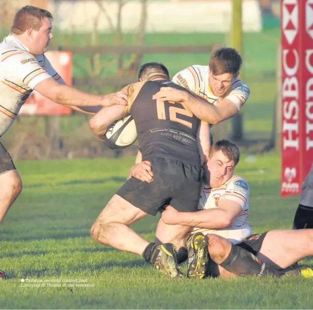  ?? Tarleton seconds cruised past Liverpool St Helens at the weekend ??