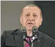  ?? FOTO: DPA ?? Recep Tayyip Erdogan