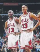  ?? Foto: espn ?? Michael Jordan y Scottie Pippen