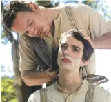  ??  ?? Michael Fassbender and Kodi Smit-McPhee