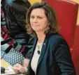  ?? Foto: dpa ?? Ilse Aigner ist Landtagspr­äsidentin und Chefin der CSU Oberbayern.