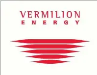  ?? CP PHOTO ?? The corporate logo of Vermilion Energy Inc.