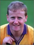  ??  ?? Our man Tom sporting a big smile - and a fine head of hair too! - in the build-up to the 1996 All-Ireland Senior hurling final.