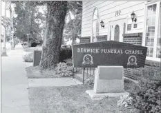  ?? SARA ERICSSON ?? The Berwick Funeral Chapel accidental­ly cremated the body of Sandra Bennett in December 2017 and presented her husband, Gary, with two other bodies that were not her before he found out the news. Gary Bennett was present as new legislatio­n was introduced Sept. 18 at the Nova Scotia House of Assembly by minister Geoff MacLellan to ensure such mistakes never happen again.