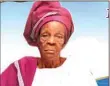  ??  ?? late Deaconess Ayejunikan­wa