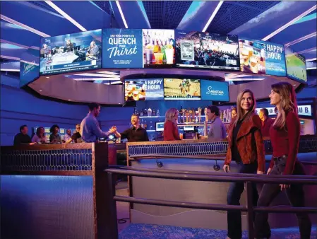  ?? PHOTO PROVIDED ?? The Mane Bar at Saratoga Casino Hotel is set to open on Friday.