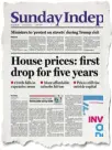  ??  ?? The ‘Sunday Independen­t’ was first to report on the slowdown in house price inflation